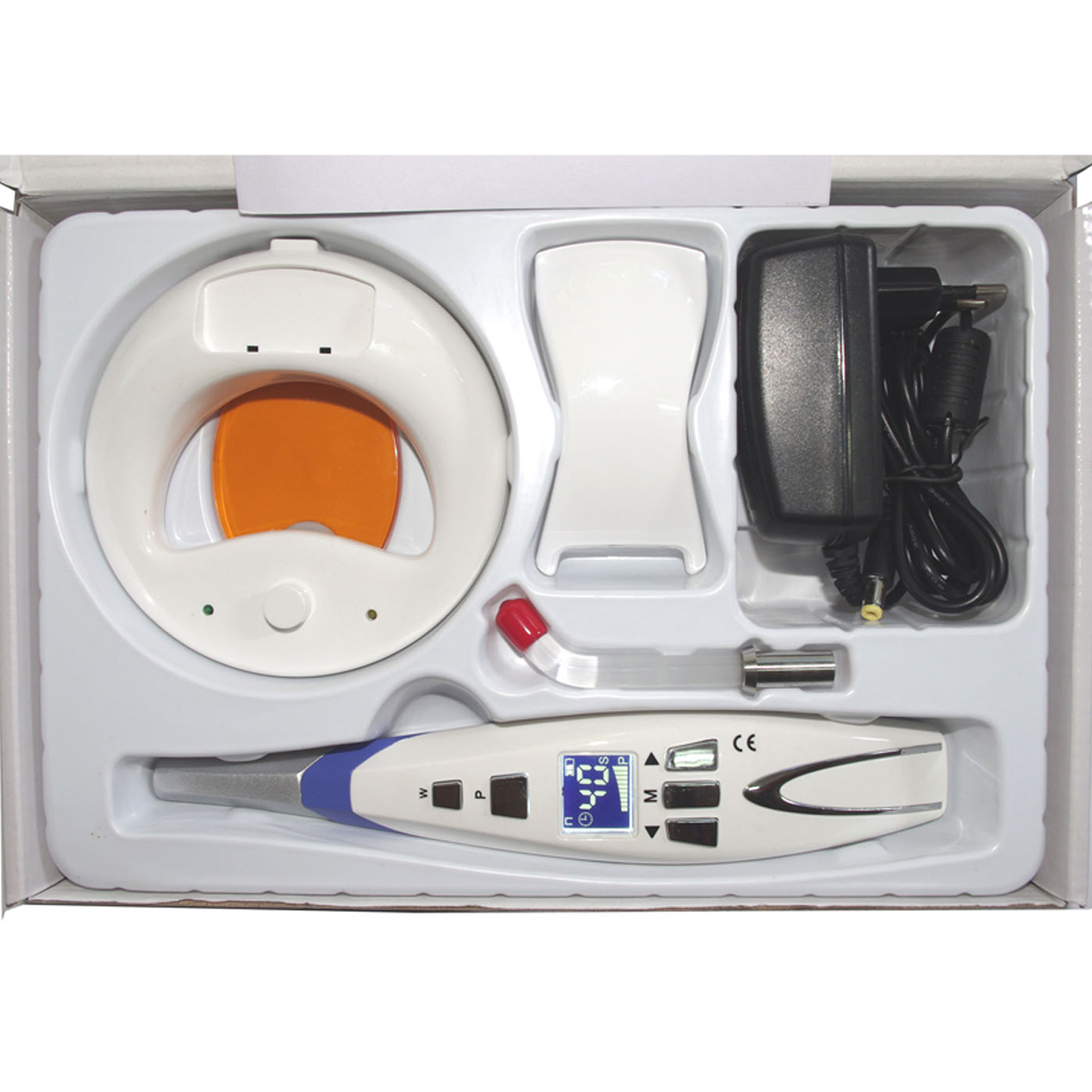 Spark Induction Cordless LED Dental Curing Light with Adjustable Blue